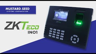 ZKTeco IN01  Fingerprint Time Attendance amp Access Control Terminal  Product Highlights Demo [upl. by Alinoel]