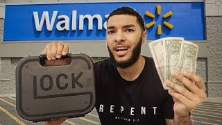 Buying CHEAPEST Glock from Walmart 🔫 [upl. by Katlaps]