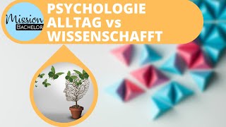 Alltagspsychologie vs Wissenschaftliche Psychologie [upl. by Jacobine]