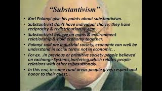 FORMALISM VS SUBSTANTIVISM [upl. by Rebmak]