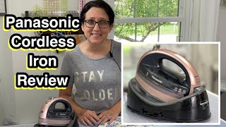 Panasonic 360 Freestyle Cordless Iron Review  Sewing amp Quilting [upl. by Amikehs387]