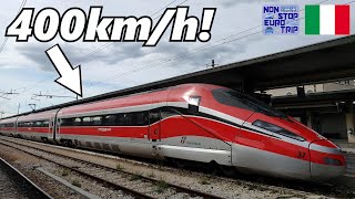 Italys FLAGSHIP Highspeed Train  Venice to Milan on the Frecciarossa 1000 [upl. by Muhcan]