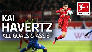 Kai Havertz  All Goals amp Assists 201920 [upl. by Ovatsug]