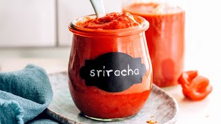 How to Make Sriracha Sauce 15 Minutes  Minimalist Baker Recipes [upl. by Llenrahc212]