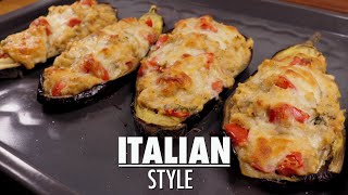 How To Cook Eggplant In Oven  The Best Stuffed Eggplant [upl. by Candis658]