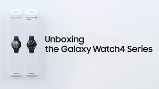 Galaxy Watch4 Series Official Unboxing  Samsung [upl. by Refotsirhc780]