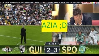 AZIA na cmtv após golo Vitória Guimarães [upl. by Yllim]