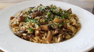 How to Make Mushroom Risotto  Best Mushroom Risotto Recipe [upl. by Grosz]