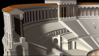 Ancient Rome Theatre of Pompey HD [upl. by Trevah406]