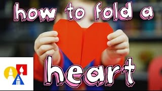 How To Fold An Origami Heart [upl. by Katsuyama597]