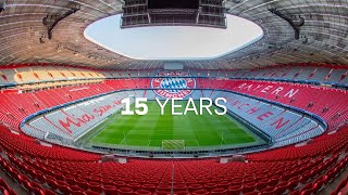 15 years of Allianz Arena [upl. by Eetnuahs]