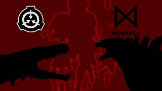 SCP 682 vs GODZILLA Animation [upl. by Benyamin]