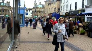 Town Centre Mansfield Nottinghamshire [upl. by Etiuqal249]