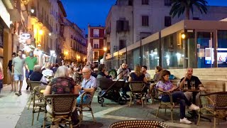 ALICANTE Downtown Night Walk  Spain [upl. by Aserahs748]