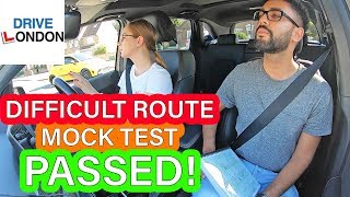 UK Driving test  Roundabout Route PASSED  Automatic Learner Driver Mock Test  Isleworth 2019 [upl. by Landrum852]