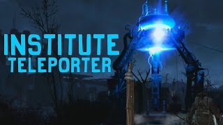 Fallout 4  How to build the Institute Teleporter Tutorial [upl. by Nahraf]