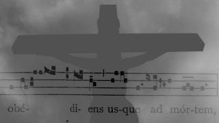 Christus factus est Gregorian chant [upl. by Attenohs]