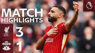 Highlights Liverpool vs Southampton 31  Nunez Finish amp Two Salah Penalties [upl. by Imoyaba]