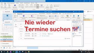 Outlook Termine schneller planen [upl. by Ignacio]