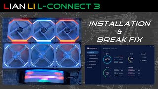 Lian Li  LConnect 3 Installation [upl. by Burkitt290]