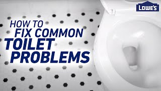 How To Fix Common Toilet Problems [upl. by Rossi]