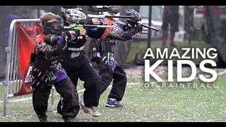 Amazing Kids of Paintball [upl. by Ahsykal974]