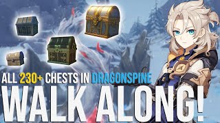 GUIDE TO ALL 230 CHESTS IN DRAGONSPINE [upl. by Hadnama]