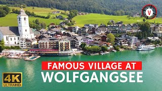 St Wolfgang Austrian Village at Lake Wolfgangsee 🇦🇹 Wonderful Summer Paradise 4K ExploreAustria [upl. by Heimer]