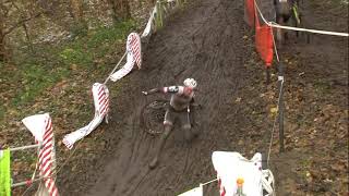 Craziest Cyclocross Crashes In Overijse [upl. by Wrightson]