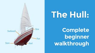 The Hull Explained  Sailboat Parts Explained [upl. by Senalda366]