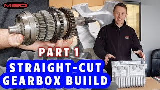 How to build an MED straightcut Mini gearbox  part 1 [upl. by Mavilia586]