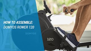 How to Assemble DOMYOS Rower 120 [upl. by Onaimad]