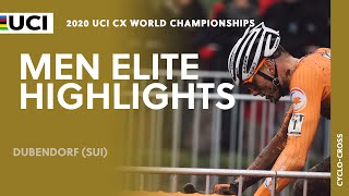 Men Elite Highlights  2020 UCI Cyclocross World Championships [upl. by Anson]