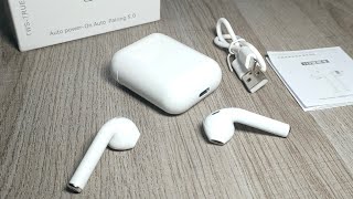 I12 TWS True Wireless Bluetooth Earphones Review [upl. by Postman]