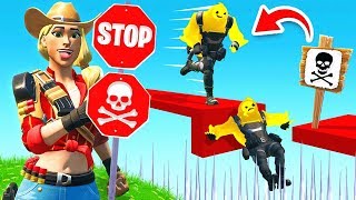 Stop and Die NEW DEATHRUN Fortnite [upl. by Bibeau]