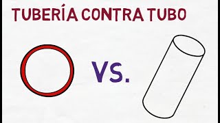 Las 5 principales diferencias entre tubería y tubo [upl. by Farron667]