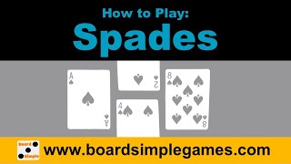 How to Play  Spades [upl. by Aydin251]