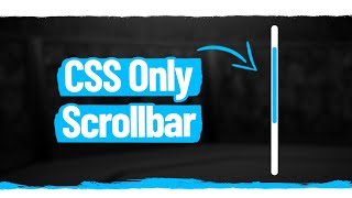 How To Create Custom Scrollbar In CSS [upl. by Thisbe]