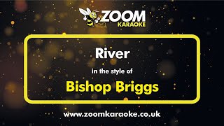 Bishop Briggs  River  Karaoke Version from Zoom Karaoke [upl. by Nagap]