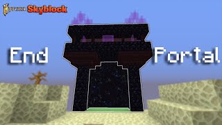 HOW TO MAKE THE END PORTAL IN HYPIXEL SKYBLOCK [upl. by Philippe]