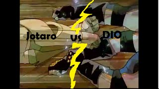 JoJo vs DIO 1993 OVA with 2015 dub [upl. by Akenihs588]