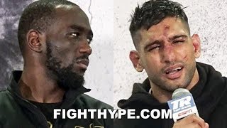 TERENCE CRAWFORD SAVAGELY TELLS AMIR KHAN quotTELL THE TRUTHquot ABOUT QUITTING DEBATE STOPPAGE [upl. by Haroun535]