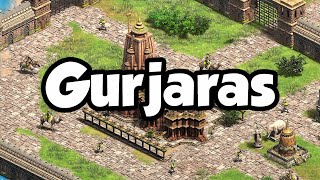 Gurjaras overview AoE2 [upl. by Kcirddehs]