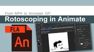 Rotoscoping using Adobe Animate [upl. by Lienhard22]