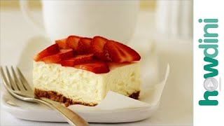 Easy Cheesecake Recipe How To Make Cheesecake [upl. by Adnovoj]