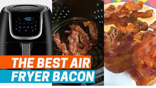 Perfect Air Fryer Bacon How to Cook Crispy Bacon in a Power XL Air Fryer [upl. by Waylen]