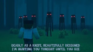 MINECRAFT ENDERMAN RAP Official 1 Hour Version  With Lyrics [upl. by Heyer]