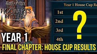 Harry Potter Hogwarts Mystery  Year 1  Final Chapter HOUSE CUP RESULTS [upl. by Lothario670]