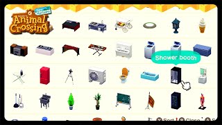 How To Collect Every Furniture Item in Animal Crossing New Horizons [upl. by Roxi]