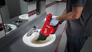 M12™ AIRSNAKE™ Drain Cleaning Air Gun Demonstration [upl. by Lebasy127]